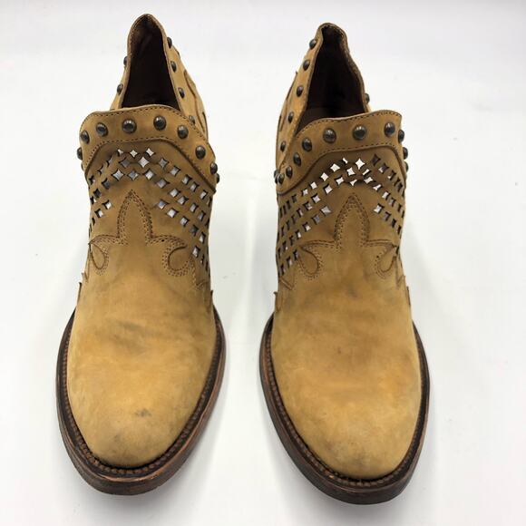 Circle G by Corral Womens Cut Out & Studs Ankle Booties Multicolor Size 8.5 M - Picture 2 of 9